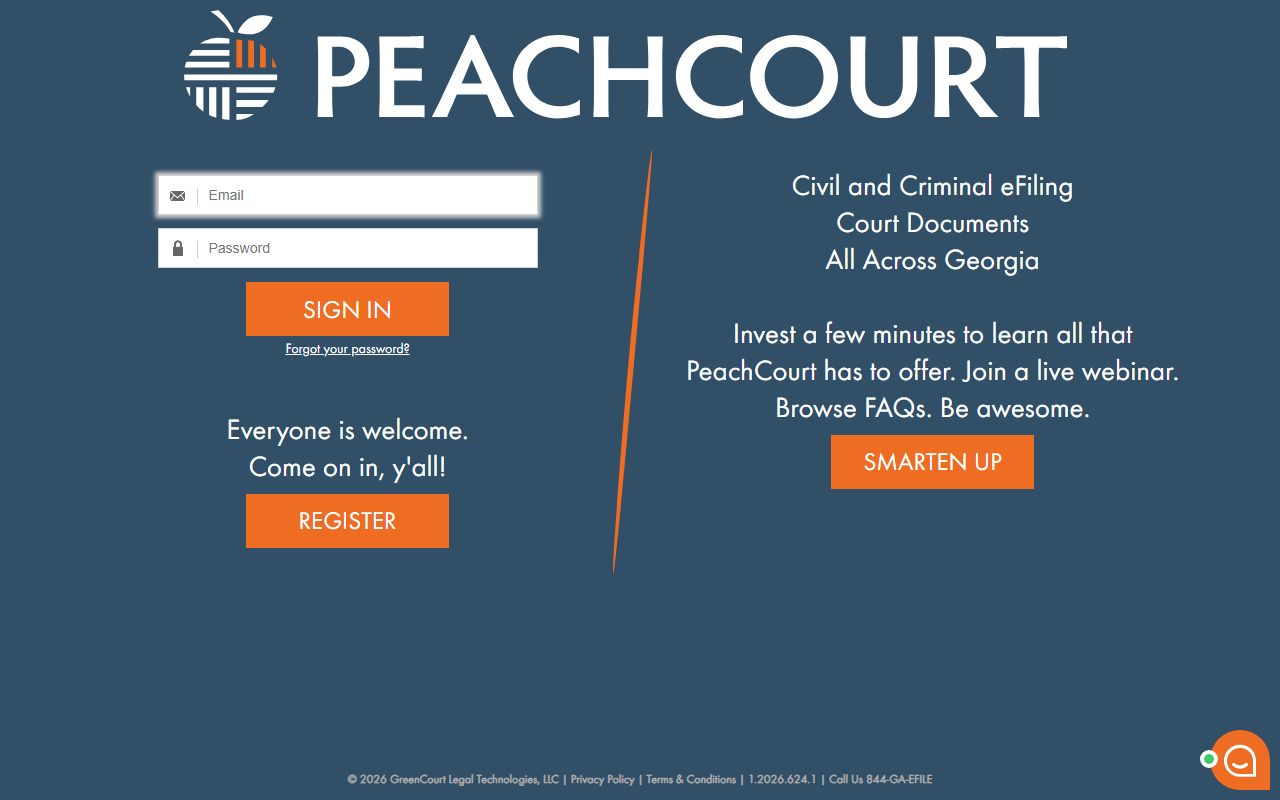 Newton County court records PeachCourt Georgia document service