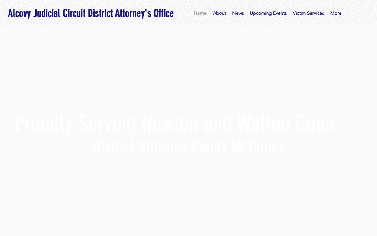 Newton County criminal court records Alcovy District Attorney site