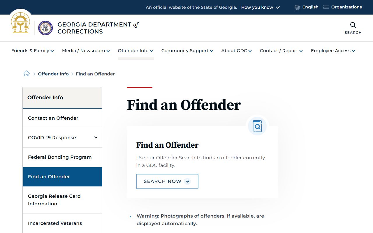 Newton County inmate records Georgia DOC offender search